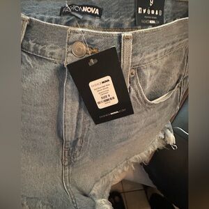 Fashion Nova Denim Shorts, Size 9